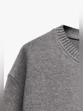 Zara Soft Sweater - Anthracite Gray